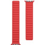 Tactical 740 Loop kož. řem. Watch 42mm/44mm, Red 8596311138805 – Zboží Mobilmania