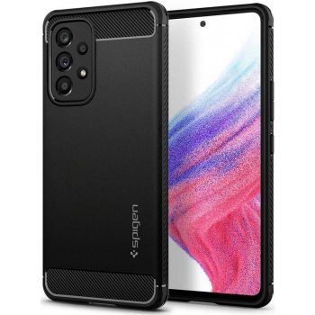 Pouzdro Spigen Rugged Armor silikonové na Samsung Galaxy A53 5G Matte černé