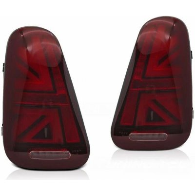 Zadní LED světla, světlomety, lampy Mini Cooper R50, R52, R53 2001-2006, červené – Hledejceny.cz