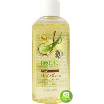 Neobio vlasový olej s Bio Aloe a Arganem 75 ml