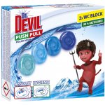 Dr. Devil Polar Aqua Push Pull WC blok bez košíku 2 x 20 g – HobbyKompas.cz