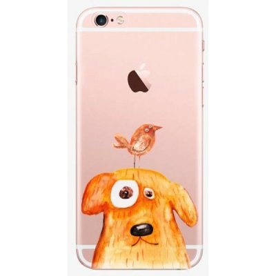 Pouzdro iSaprio - Dog And Bird - iPhone 6 Plus/6S Plus – Zboží Mobilmania