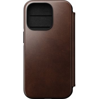 Pouzdro Nomad Leather MagSafe Folio iPhone 14 Pro hnědé