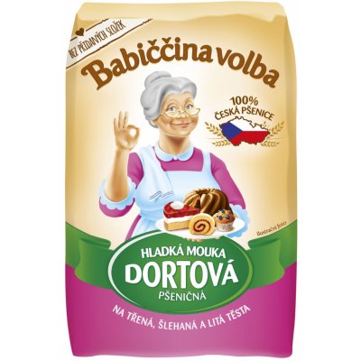 Babiččina volba Mouka hladká dortová 1kg