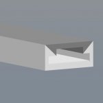 SJ-Tec Silikonový profil SJ-LN0511 – Zboží Dáma