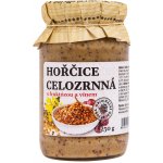 Klášterní officína celozrnná hořčice s vínem 250g – Zbozi.Blesk.cz