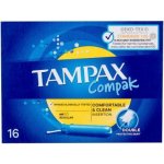 Tampax Pearl Compak Regular Tampony s Aplikátorem 16 ks – Hledejceny.cz