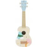 Classic World dřevěná ukulele kytara modrá – Zbozi.Blesk.cz