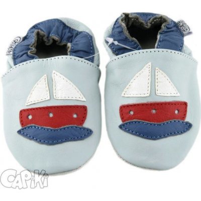 Capiki kožené capáčky Lodička – Zboží Dáma