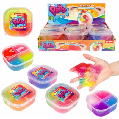 Teddies Sliz hmota duhová v krabičce – Zboží Mobilmania