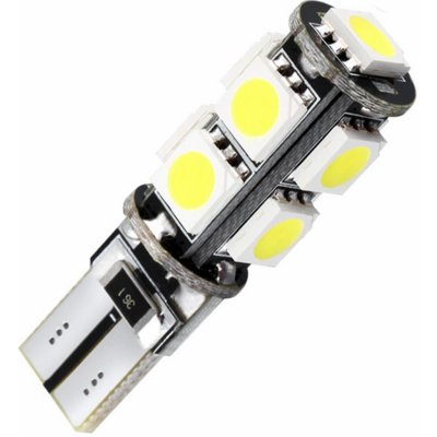 Interlook LED T10 9 SMD 5050 W5W CAN BUS – Zboží Mobilmania