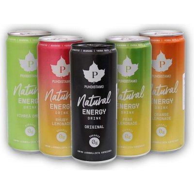Puhdistamo Natural Energy Drink Pear Lemonade 330ml – Zboží Dáma