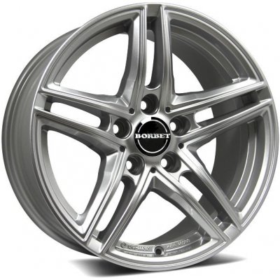 Borbet XR 7x16 5x120 ET31 silver – Hledejceny.cz