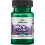 Swanson Selenium complex Selen Glycinát 200 mcg 90 kapslí – Hledejceny.cz