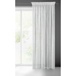 EUROFIRANY ZÁCLONA NA PÁSCE MONIC 140X270 CM BÍLÁ – Hledejceny.cz