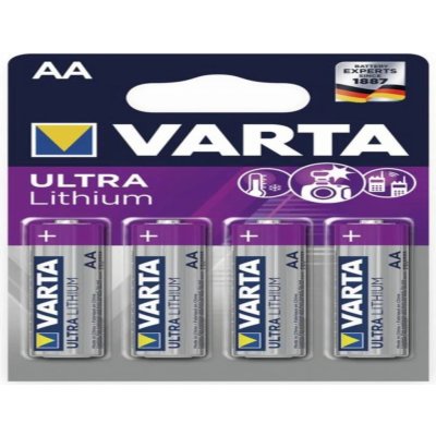 Varta Professional Lithium AA 4ks 6106301404 – Zboží Živě