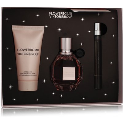 Viktor & Rolf Flowerbomb EDP 50 ml + EDP 10 ml dárková sada – Zboží Mobilmania