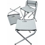 Cattara Stůl kemping DOUBLE teleskop. šedý + 4x židlička – Zboží Dáma