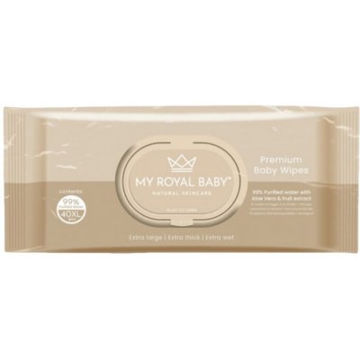 MyRoyalBaby prémiové vlhčené ubrousky XL 40ks – Sleviste.cz