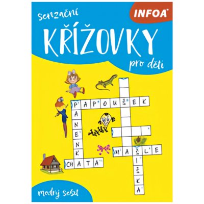 Senzační křížovky pro děti - modrý sešit