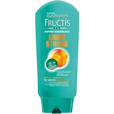 Garnier Fructis Grow Strong posilující balzám pro slabé vlasy s tendencí vypadávat 200 ml – Zbozi.Blesk.cz