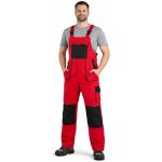 Canis CXS Luxy Robin monterkové kalhoty s laclem červeno-černé – Zboží Dáma