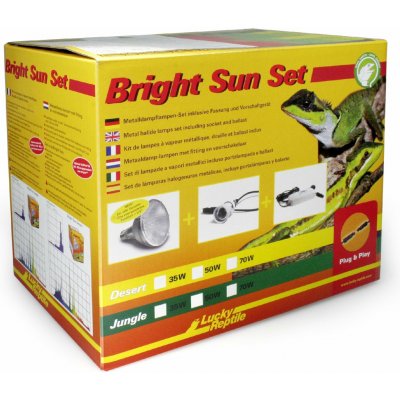 Lucky Reptile Bright Sun UV Desert kompletní sada EVO 50 W – Hledejceny.cz