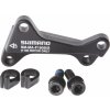 Doplněk na kolo adaptér Shimano kotoučové brzdy 180 mm SM-MA-F180S/S