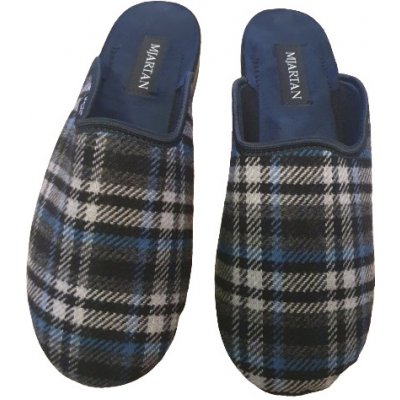 Mike pánské pantofle šedo modré – Sleviste.cz