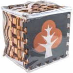 KIK KX5421 Pěnové puzzle 143 cm x 143 cm x 1 cm 36 dílků dinosauři – Zboží Dáma