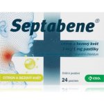 SEPTABENE CITRON A BEZOVÝ KVĚT ORM 3MG/1MG PAS 24 – Sleviste.cz