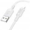 usb kabel Borofone BX111 Feliz USB-A - Lightning 2,4A, 1m, bílý