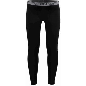 Icebreaker Mens Anatomica Leggings w Fly Black Monsoon