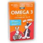 Maxi Vita Kids Omega 3+vit. D a E tutti-frutti 30 tablet – Hledejceny.cz