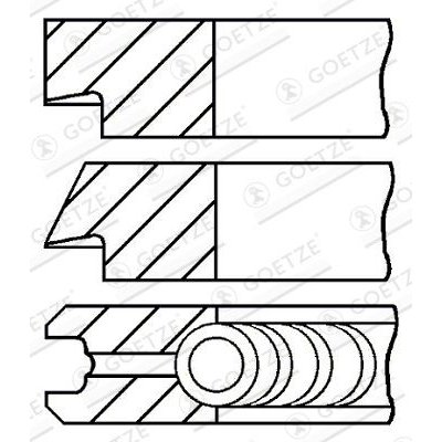 Sada pístních kroužků GOETZE ENGINE 08-124700-00 – Zbozi.Blesk.cz