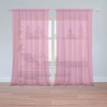 Záclony Azalkově růžová: 2 ks - 150x250 cm - Sablio – Hledejceny.cz