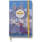 Moleskine Zápisník I am Milan tvrdé desky A5 linkovaný – Hledejceny.cz
