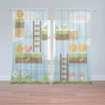 Sablio Záclony Videohra 2: 2ks 150x250cm – Zboží Mobilmania