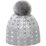 Kama pletená merino čepice A183 světle šedá – Zboží Dáma