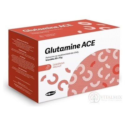 Glutamine ACE třešňová příchuť sáčku 30 x 15 g – Hledejceny.cz