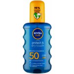 Nivea Sun Protect & Dry Touch neviditelný spray na opalování SPF50 200 ml – Zboží Dáma
