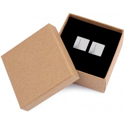 Manžetové knoflíky v dárkové krabičce Varianta: 5 platina, Balení: 1 krab. – Hledejceny.cz