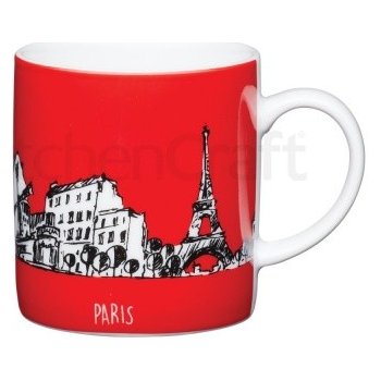 Kitchen Craft šálek na espresso Porcelain Paris 80 ml