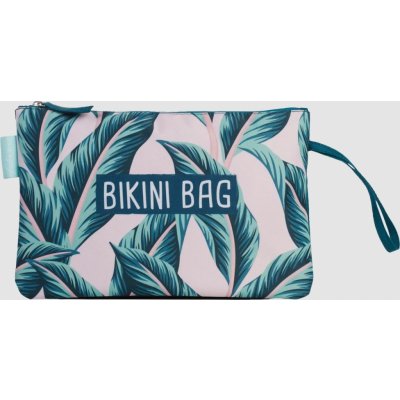 Taška na plavky Fabrizio Listy růžová – Sleviste.cz