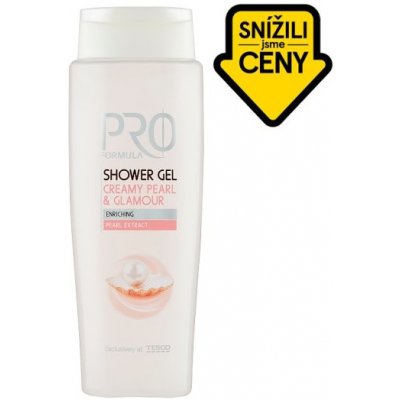 Tesco Pro Formula sprchový gel Pearl & Glamour 400 ml – Hledejceny.cz