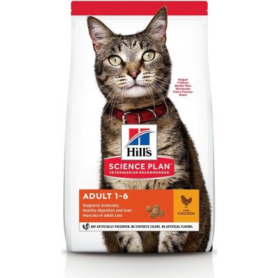 Hill's Science Plan Feline Adult kuře 10 kg – Zboží Mobilmania