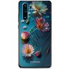 Pouzdro a kryt na mobilní telefon Huawei Mobiwear Glossy Huawei P30 Pro G013G Květy na hladině