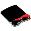 Podložky pod myš Podložka pod myš s gelovou opěrkou zápěstí, KENSINGTON "DuoGel", červená/černá