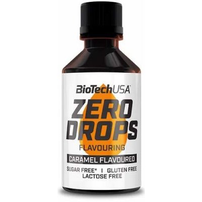 BioTech Zero Drops 50 ml caramel – Hledejceny.cz