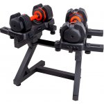 inSPORTline DuraBell 2 x 6,5-24,5 kg se stojanem – Zboží Dáma